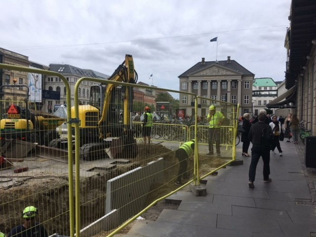Pressefoto fra Kongens Nytorv.