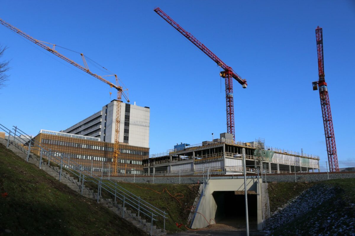 Sygehusbyggeri i Viborg. Foto: Colurbox.