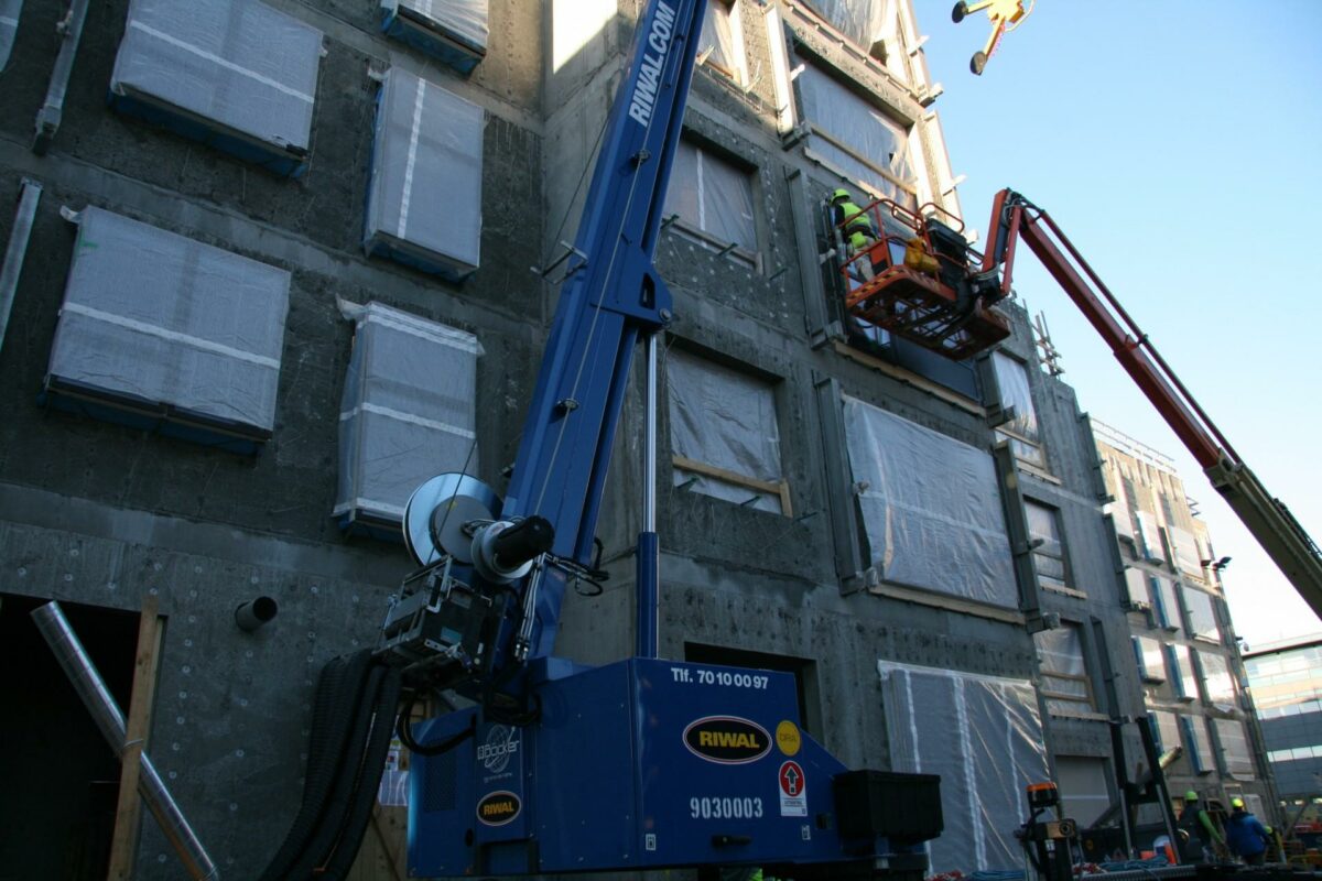 Antallet af etagebygninger stiger, mens enfamiliehuse falder. Foto: Torben Jastram.