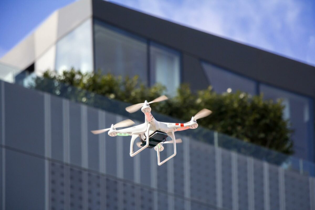 Droner, data og meget andet er på vej til at rulle ind over bygge- og ankægsbranchen. Foto: Colourbox.