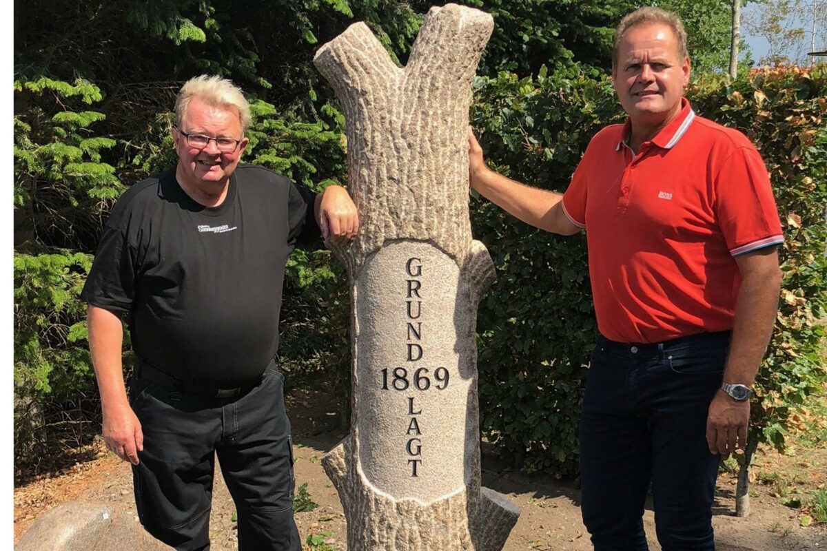 Per Hermansen (tv) og Carsten Christensen. Pressefoto.