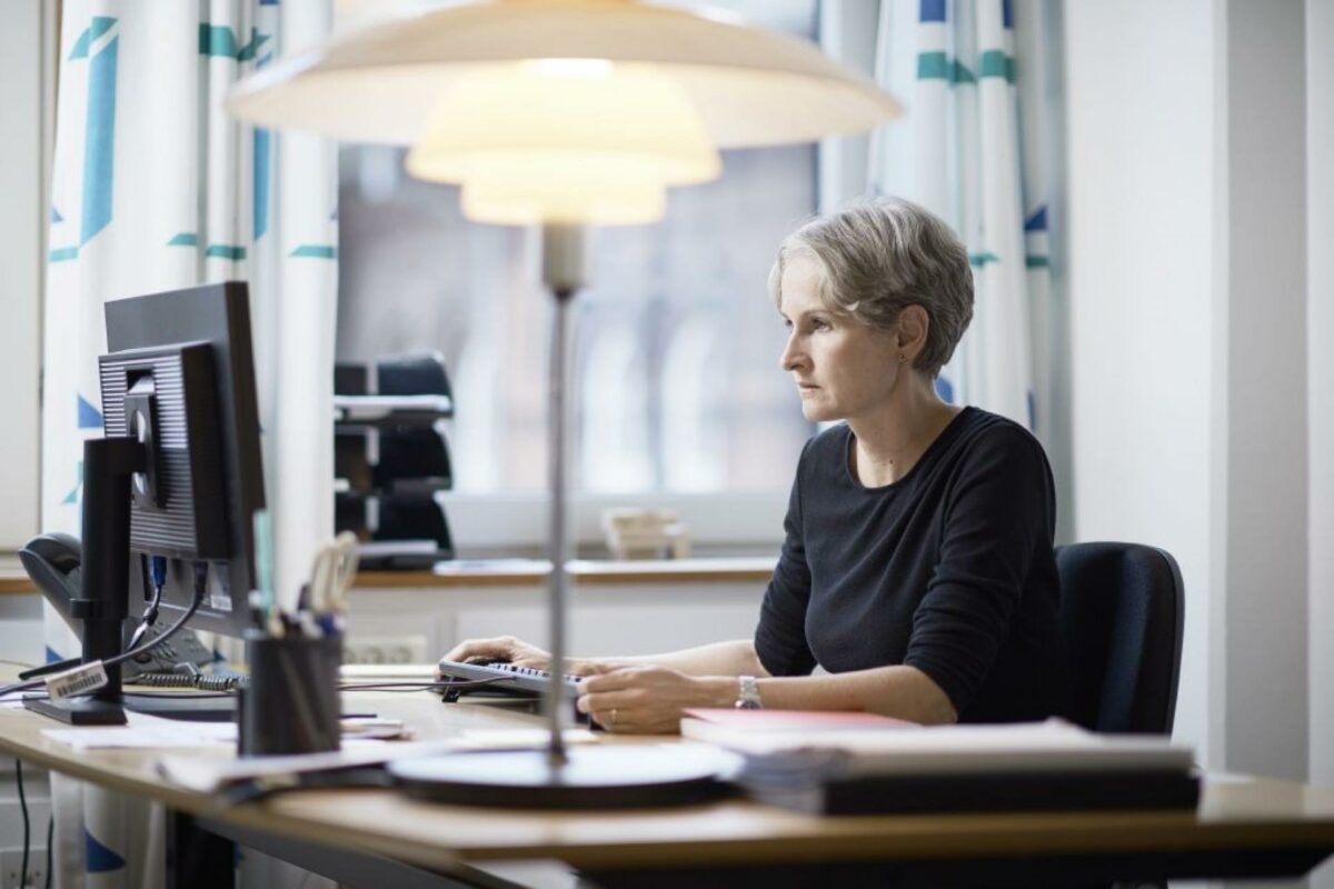 Det er selvfølgelig små tal, vi snakker om, men det er en klar tendens, og det går i den rigtige retning, siger underdirektør Louise Pihl, Dansk Byggeri. Foto: Ricky John Molloy.