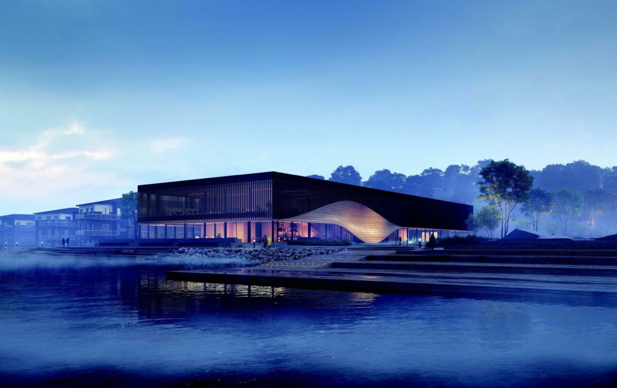 Rådgiverne 3XN, Orbicon og SLA skal lave Lemvigs nye vartegn ved havnen. Foto: Lemvig Kommune.