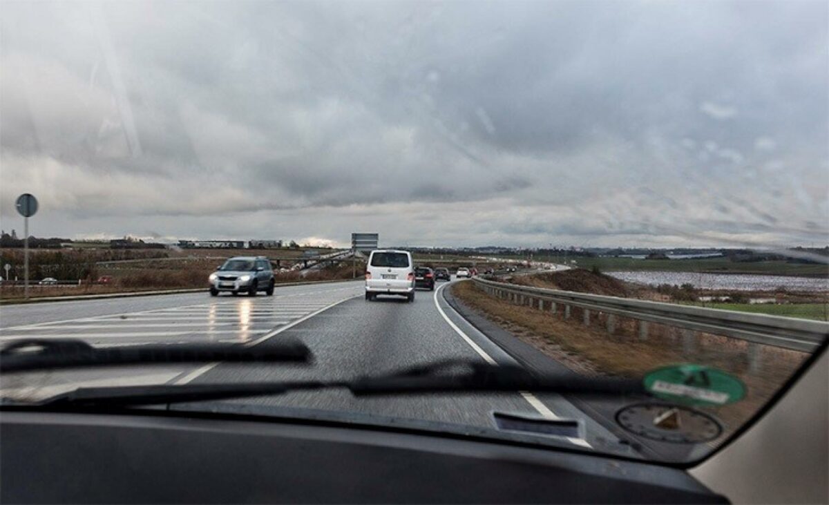 Omkring den østjyske motorvej ligger den region, som er landets næststørste vækstområde. Arkitekskolen i Aarhus har fået penge til at udvikle en plan for regionens byggeri - at det udvikler sig i en bæredygtig retning. Foto: Arkitektskolen Aarhus.