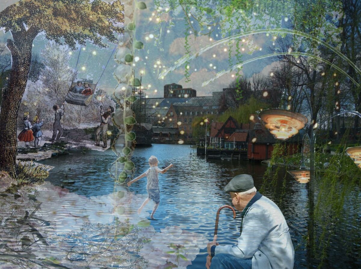 Sophy Høy har arbejdet med Tivoli. Den gamle have i hovedstaden skal have et nyt udseende, hvis det står til den nyudannede. Illustration: KU.