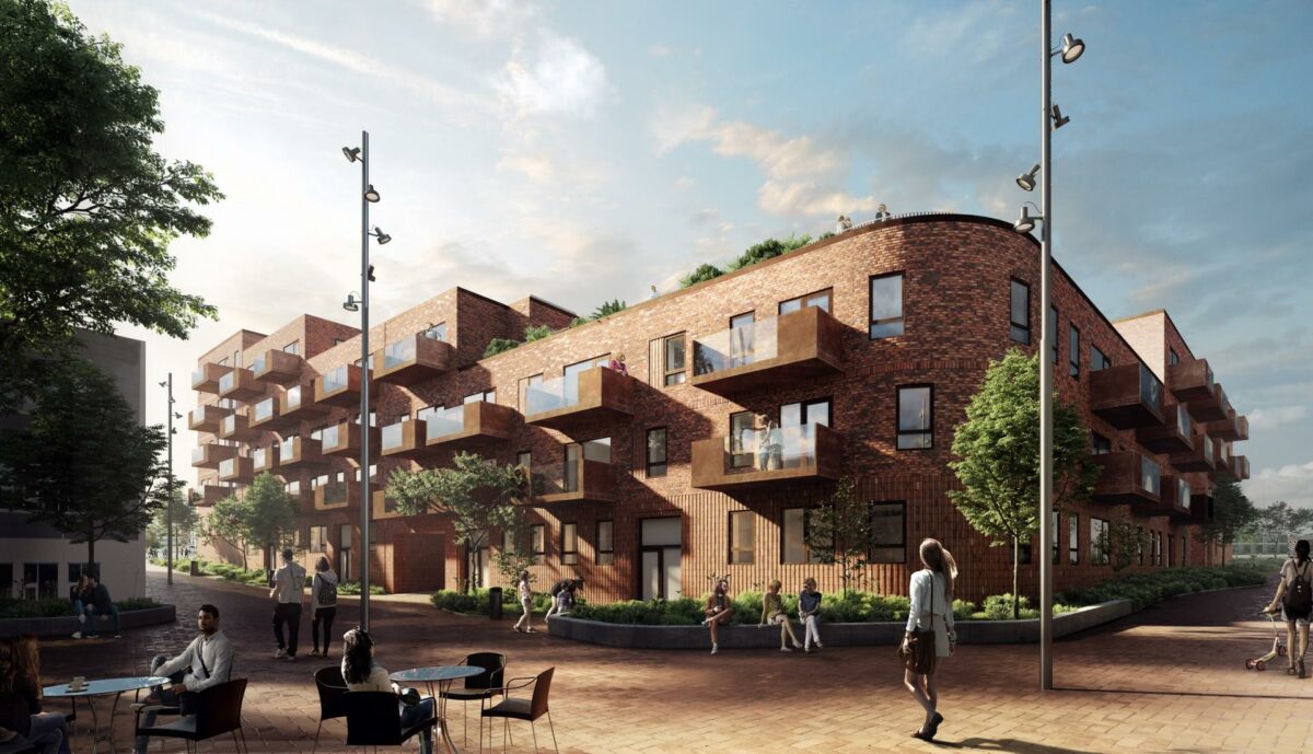 Illustration: Holscher Nordberg Arkitekter.