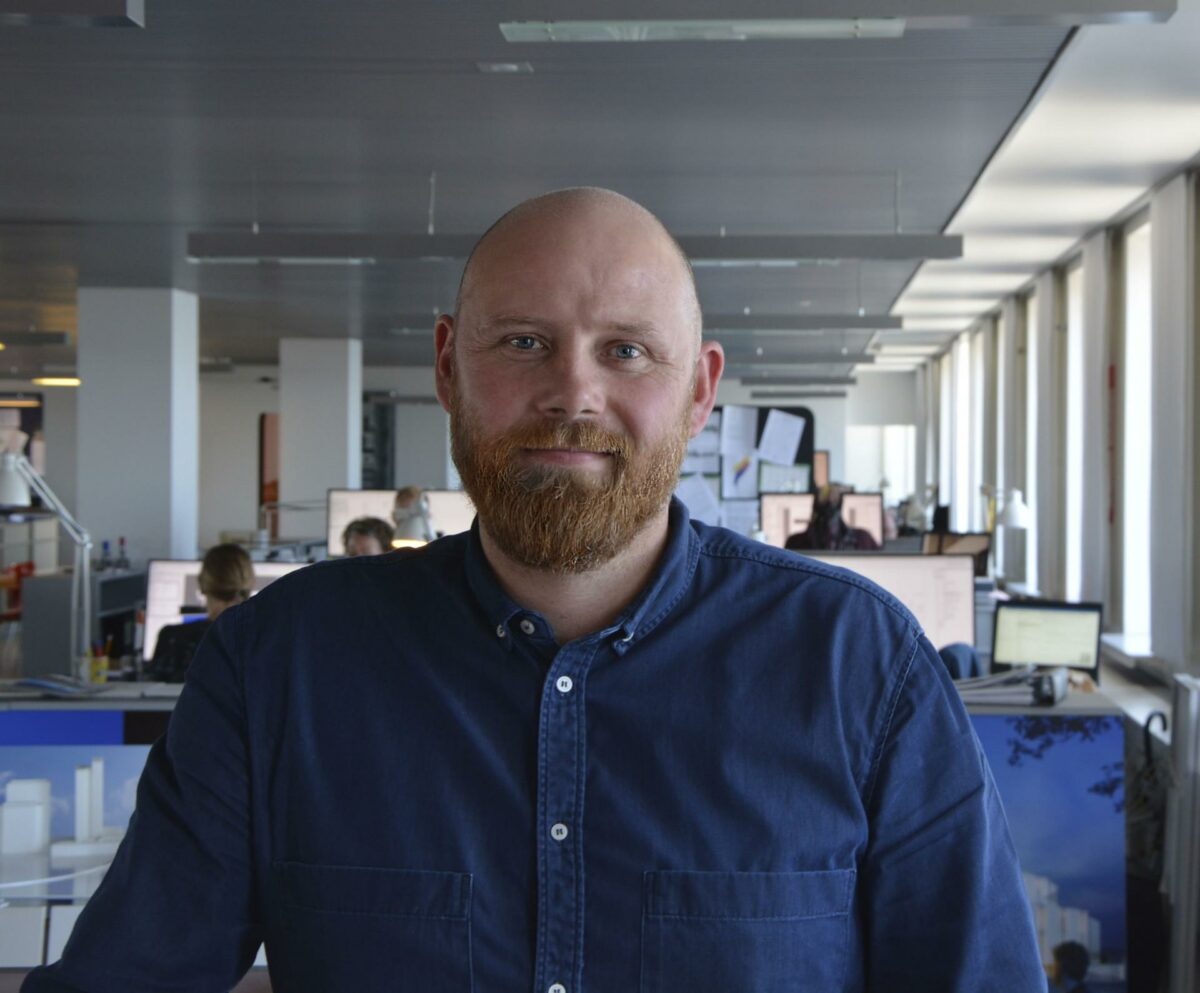 Jonas Toft Lehmann har i de sidste seks år været ansat som arkitekt i C.F. Møller - Nu bliver han forfremmet. Foto: C.F. Møller Architects