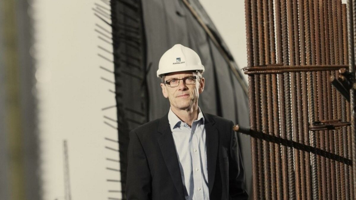 Ebbe Malte Iversen sidste regnskabsår i Aarsleff blev med rekordomsætning. Foto: Per Aarsleff A/S.