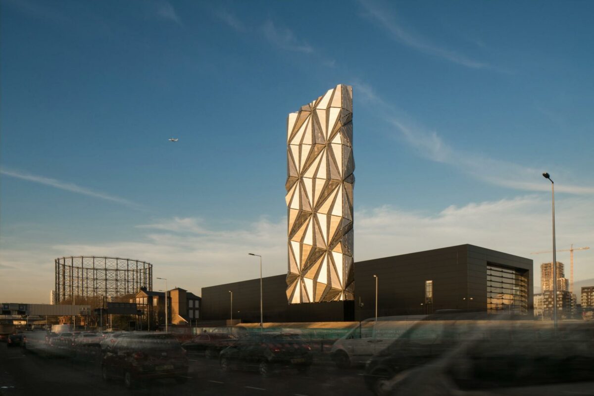 Greenwich Peninsula Low Carbon Energy Centre. Pressefoto: Mark Hadden.