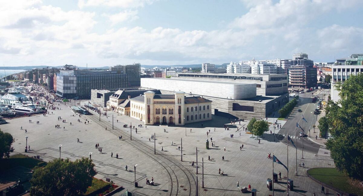 Oslos nye 'Nasjonal Museem' står til at få lagt gulve af danske eksperter bevæbnet med tysk og polsk egetræ. Foto: Presse.