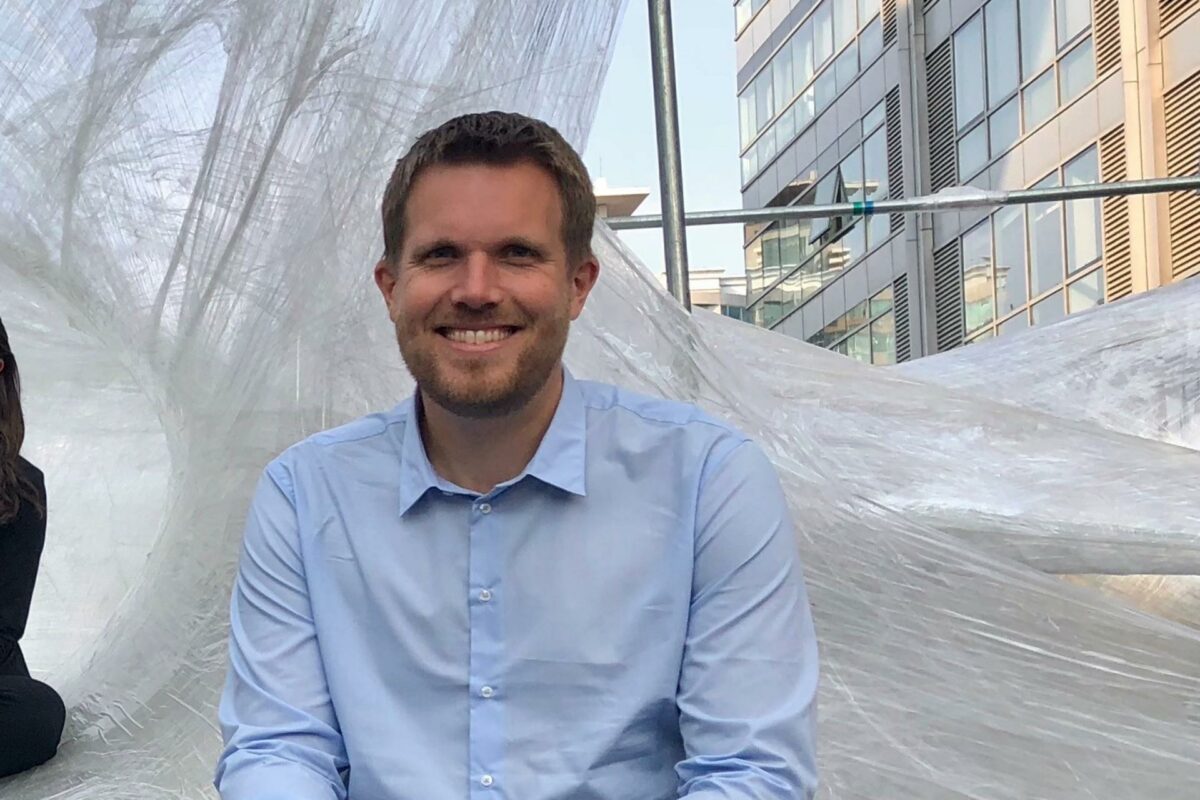 Claus Maimann Davidsen er blandt de fem finalister til titlen som året unge FRI rådgiver. Pressefoto.