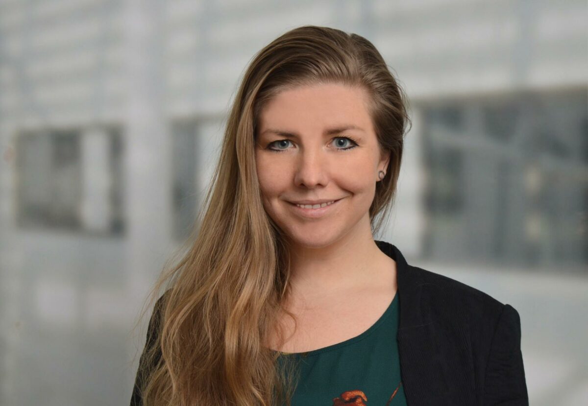 Gitte Gylling Hammershøj Olesen er tredje finalist til prisen som årets unge FRI rådgiver. Pressefoto.