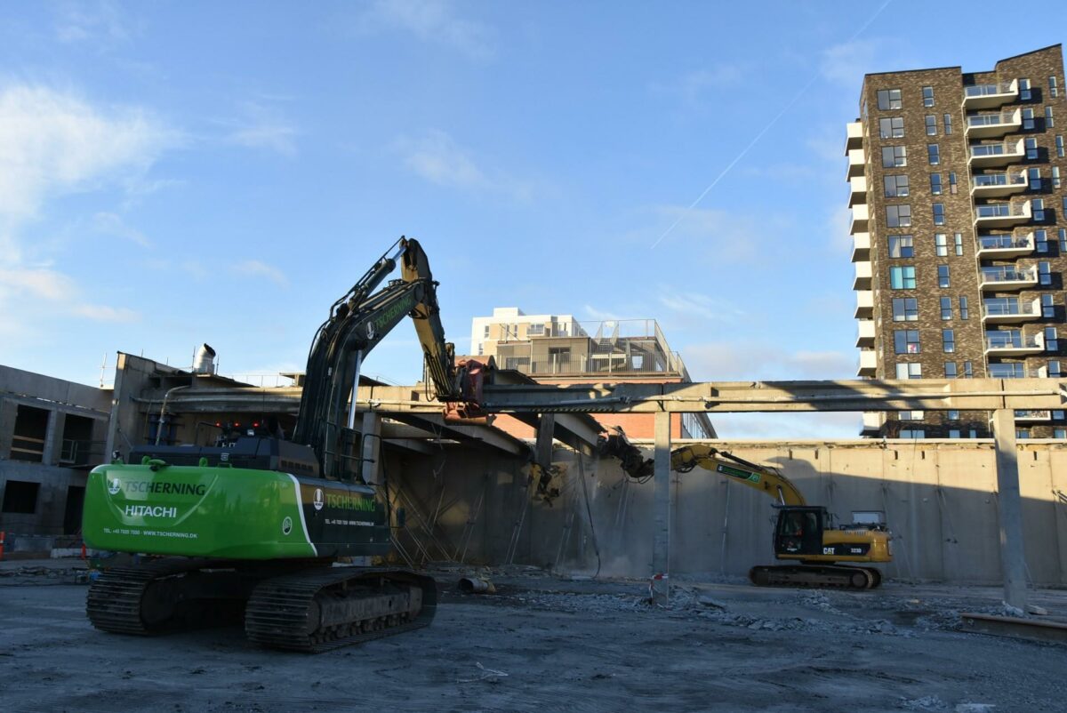 Amager Strandvej får 186 boliger plus erhvervslokaler. Foto: Morten Vendt/Tscherning.