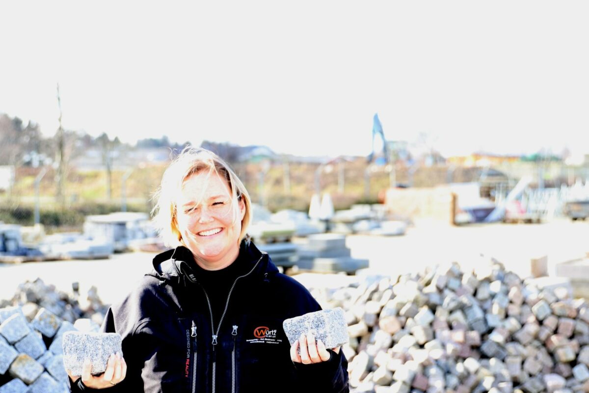 Årsresultatet hos Würtz er mere end tredoblet fra sidste år. Louise Birgitte Würtz er glad, men overrasket. Foto: Mathias Hansen.