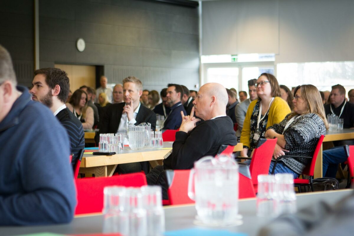 På Energiforum 2019 var der masser af inspiration at hente, hvis man ønsker at gå videre med en bæredygtig tilgang til energiforbrug i bygninger og byggeri. Foto: Julie Malmstrøm/Energiforum Danmark.