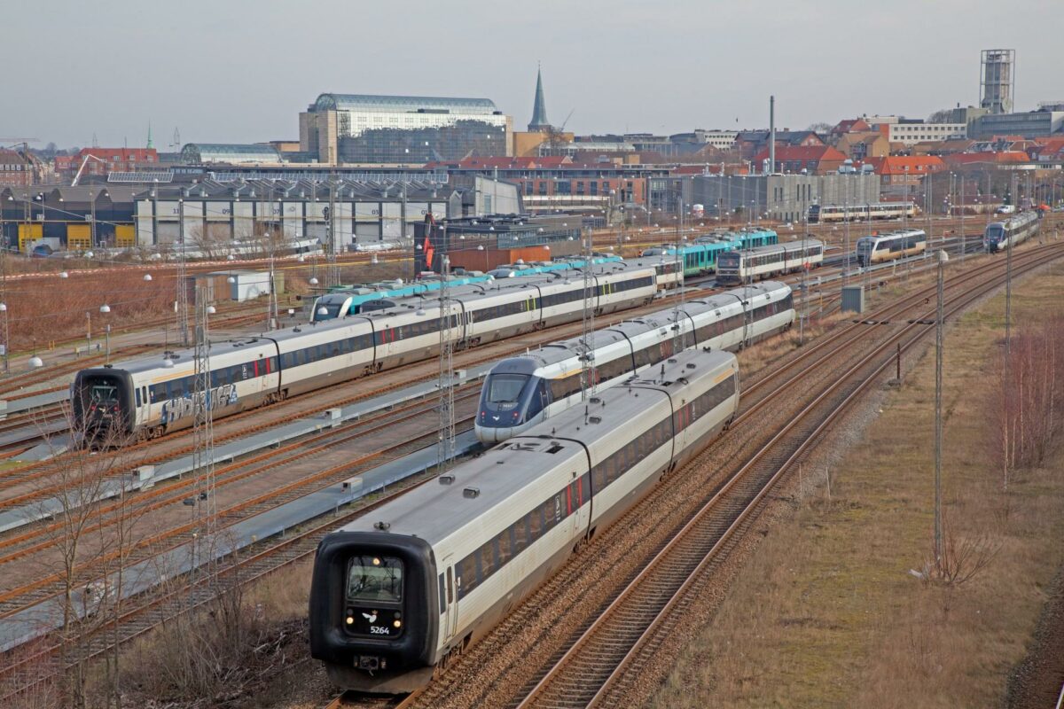 Baneterrænet i Aarhus ændrer sig markant i disse år. Nu byder A. Enggaard ind med et nyt projekt. Foto: Colourbox.