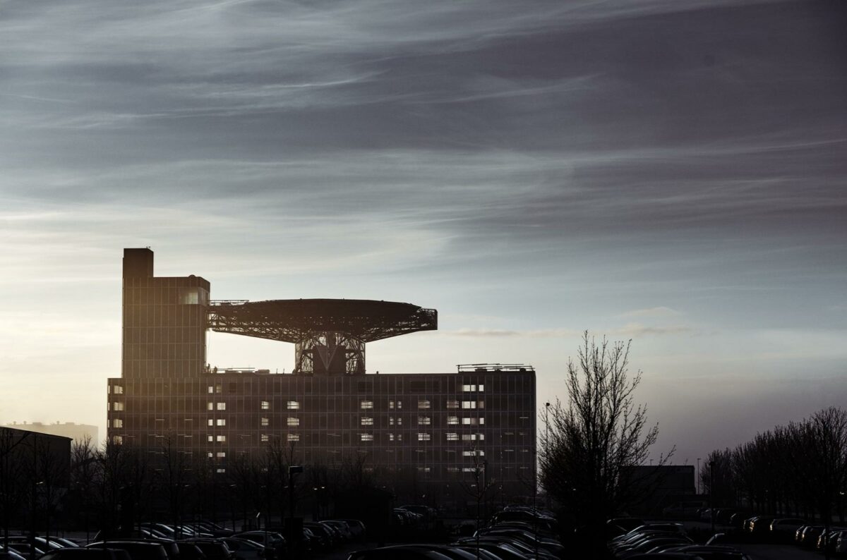 P-anlæg med heliport på DNU i Skejby er blandt Casas foreløbige første seks OPP projekter. Foto: Casa A/S.