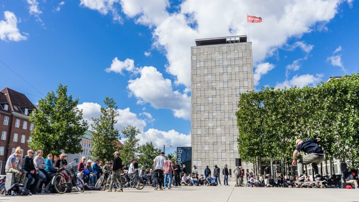 Der er som regel blå himmel over Realdanias regnskab, men ikke i 2018, hvor et svært aktie-år har ført til underskud i filantropi-kæmpen, som støtter byggerier og byudvikling over hele landet. Foto. Realdania.