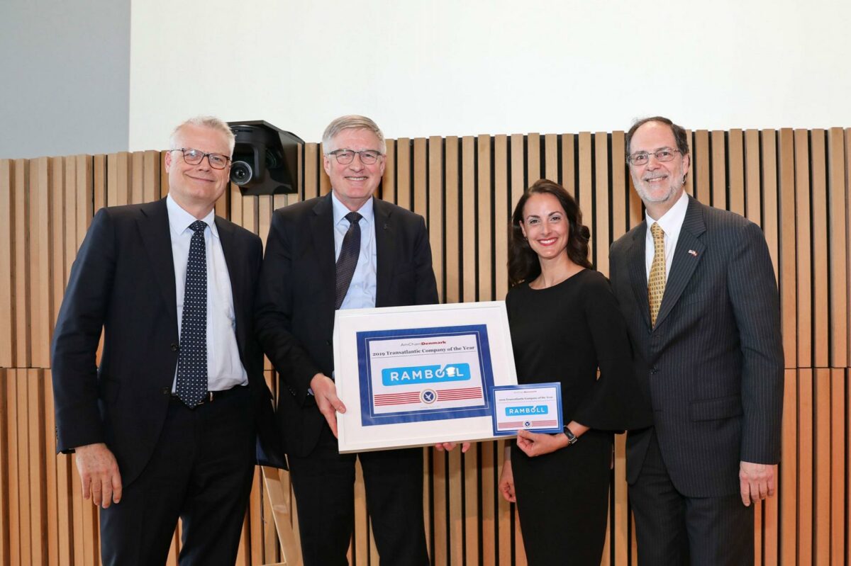 Tidligere har både Vestas og softwarefirmaet Siteimprove vundet prisen. Foto: Amcham Denmark/Pressefoto.