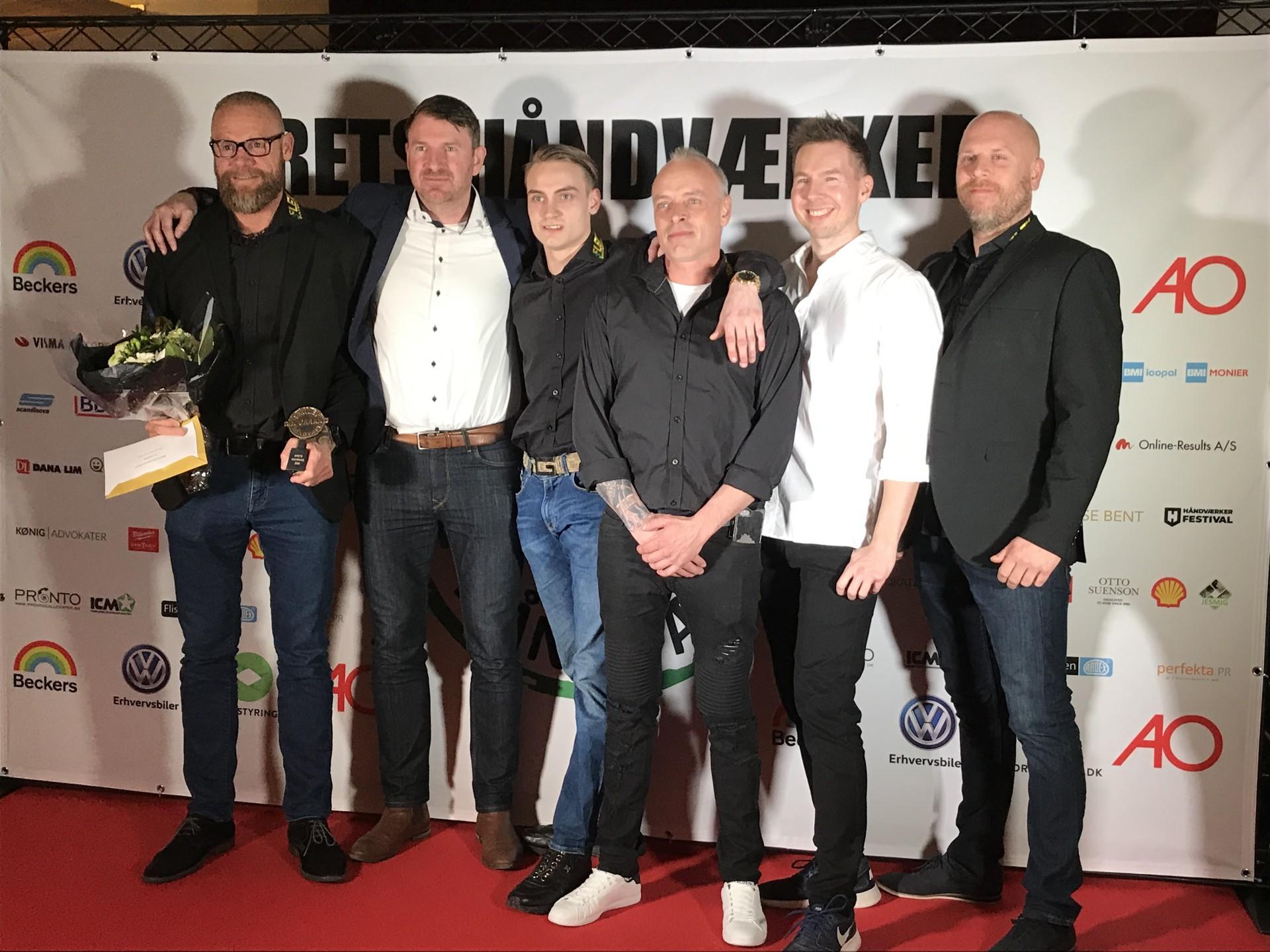 Flex Gulvservice vandt for fjerde gang prisen som Årets Gulvmand. Foto: Louise Gregersen