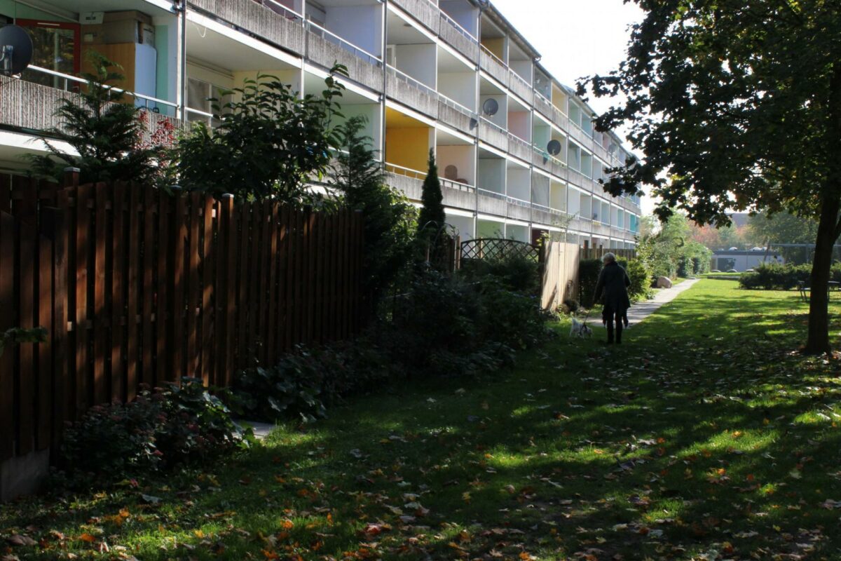 Gadehavegaard i Høje Taastrup står over for en større ombygning for at komme på linje med Ghetto-pakken. Foto: Høje Taastrup Kommune.