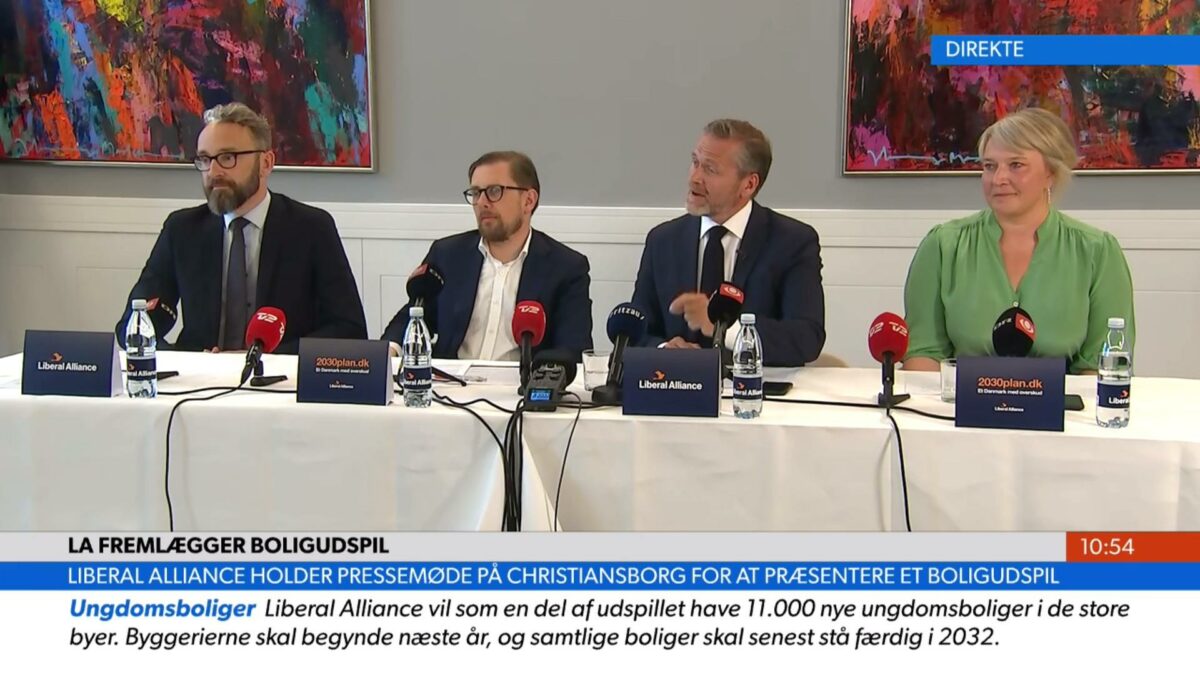 Liberal Alliance smider bededags-bolig-bombe.