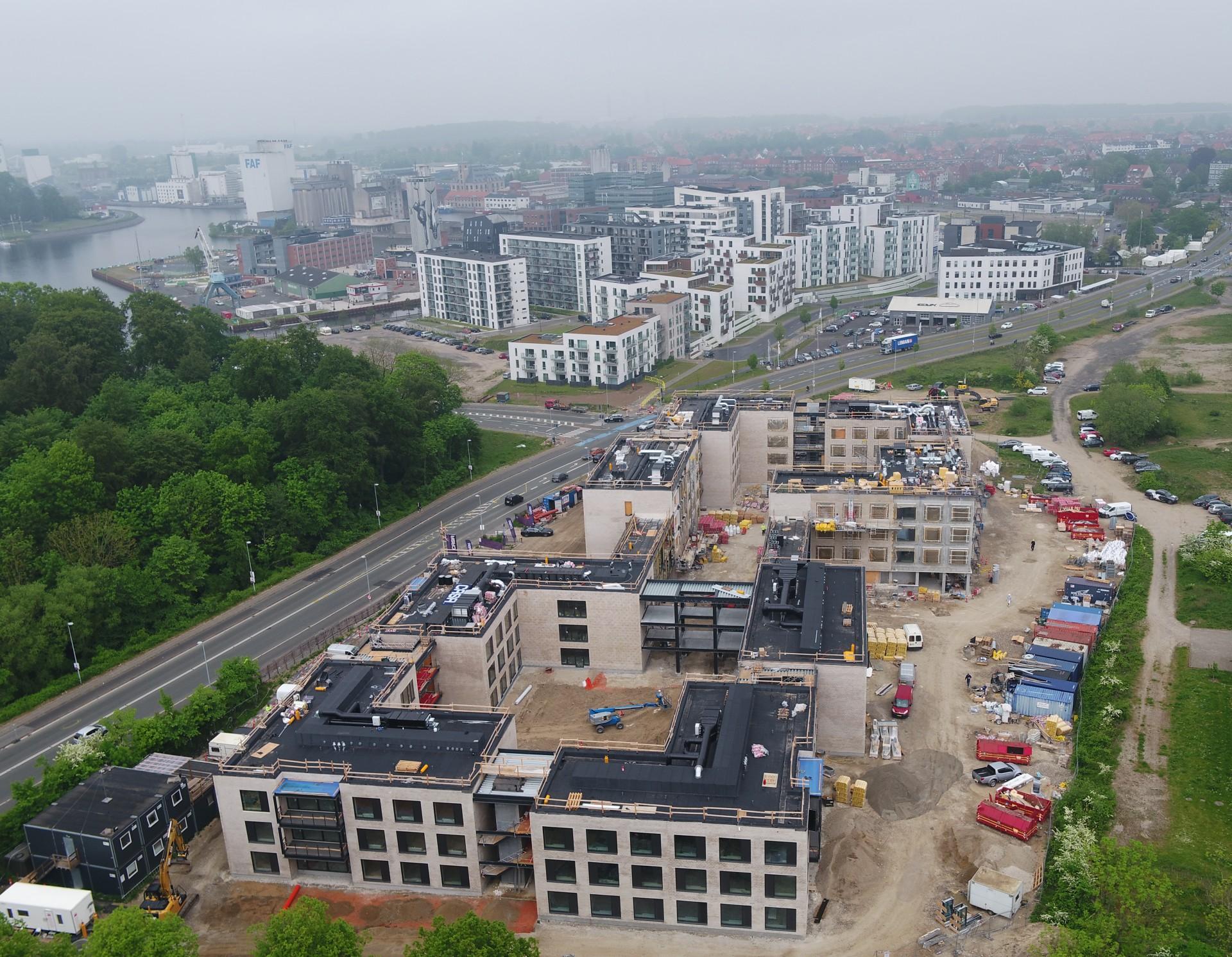 Kollegiet skal DGNB-certificeres. Pressefoto.