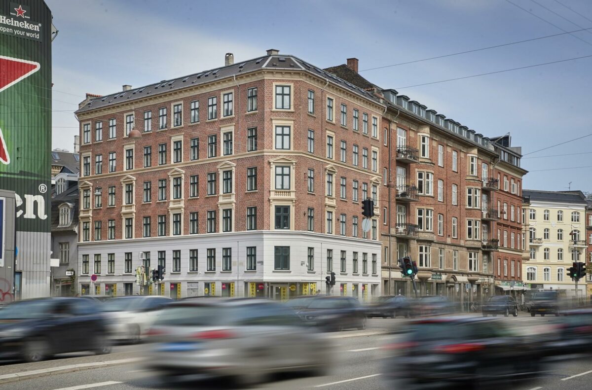 Trafikken på Nørrebro kan til tider være til gene for beboerne - men det har Frobin fundet en løsning på. Foto: A/B Parcelbroen.