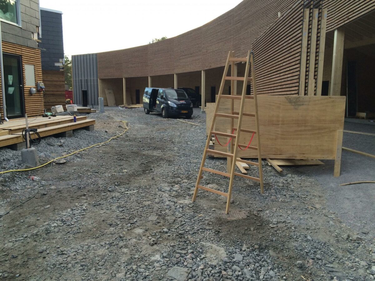 Taasinge Elementer køber alle aktiviteterne i T-Byg, der vil blive videreført i uændret form i det nye selskab, TE-Montage A/S. Foto. Taasinge Elementfabrik A/S.
