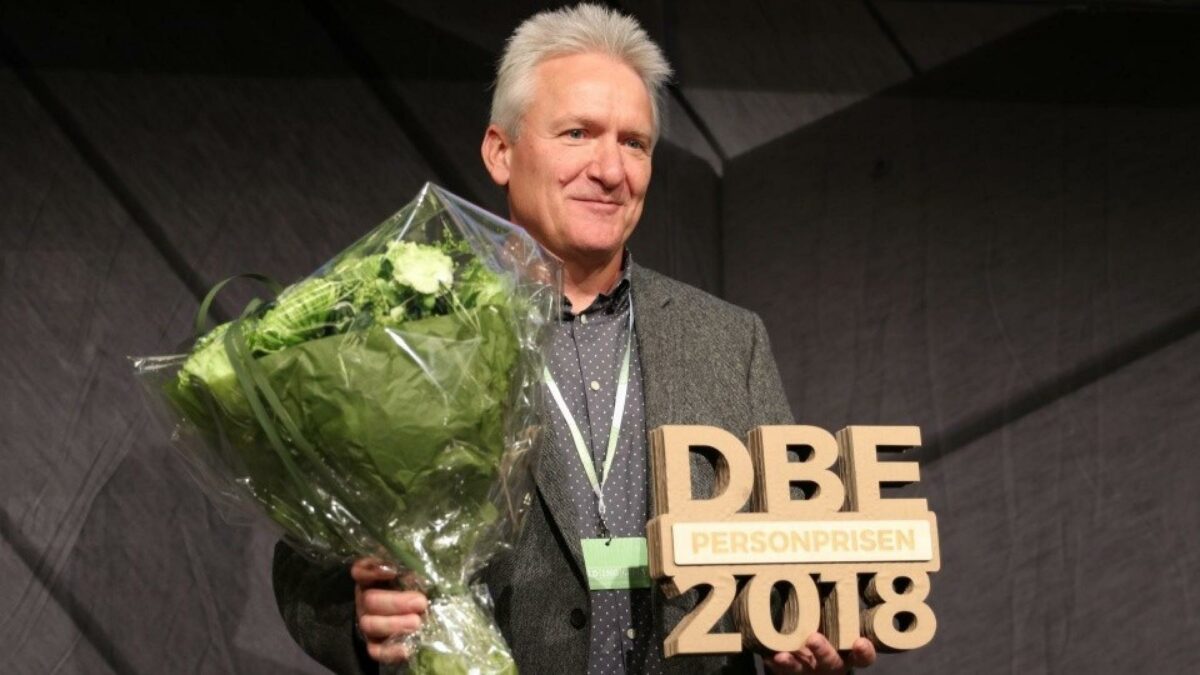 Per Heiselberg modtog personprisen i 2018. Foto: Torben Jastram.