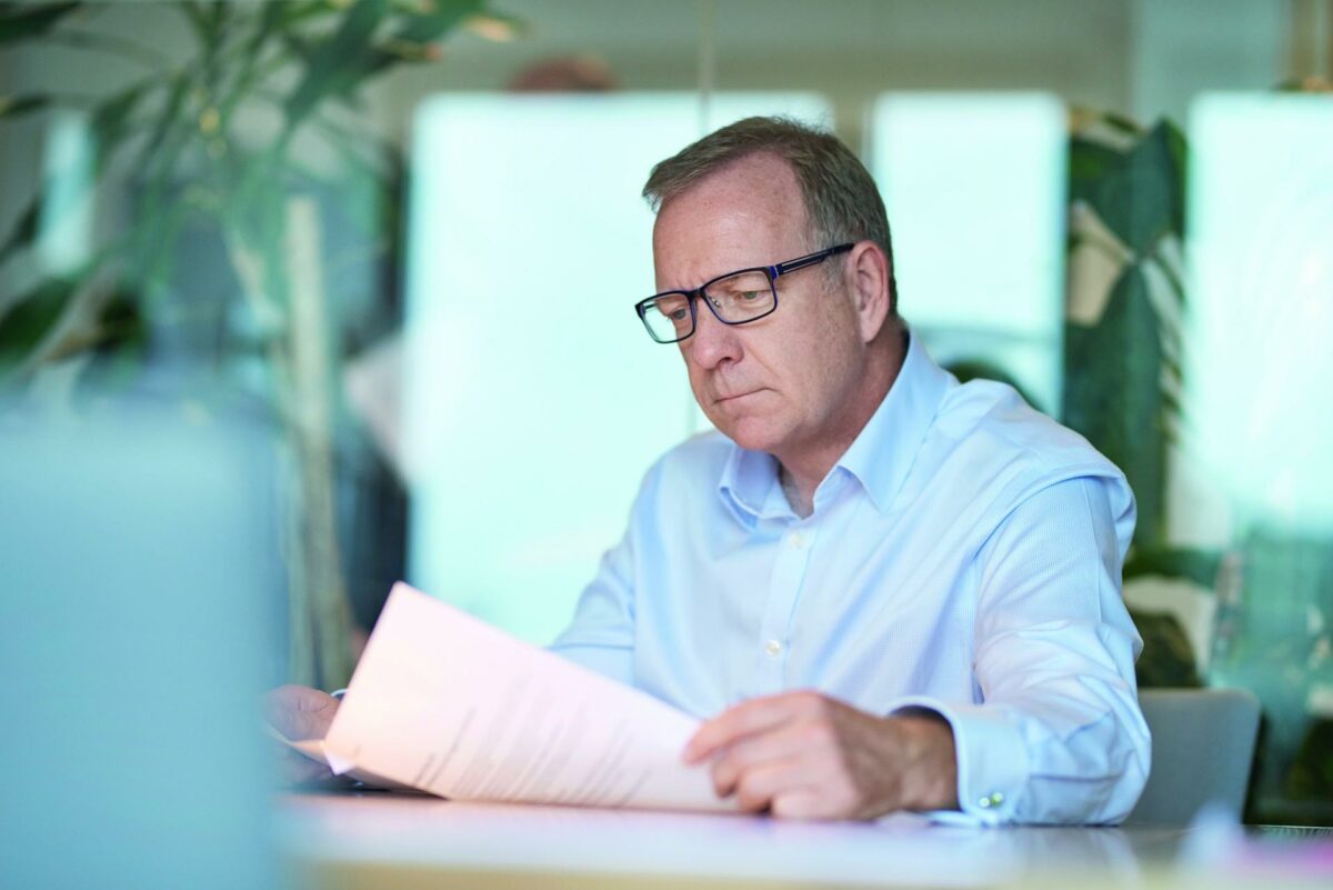 Erhvervspolitisk direktør Torben Liborius, Dansk Byggeri. Foto: Ricky John Molloy.