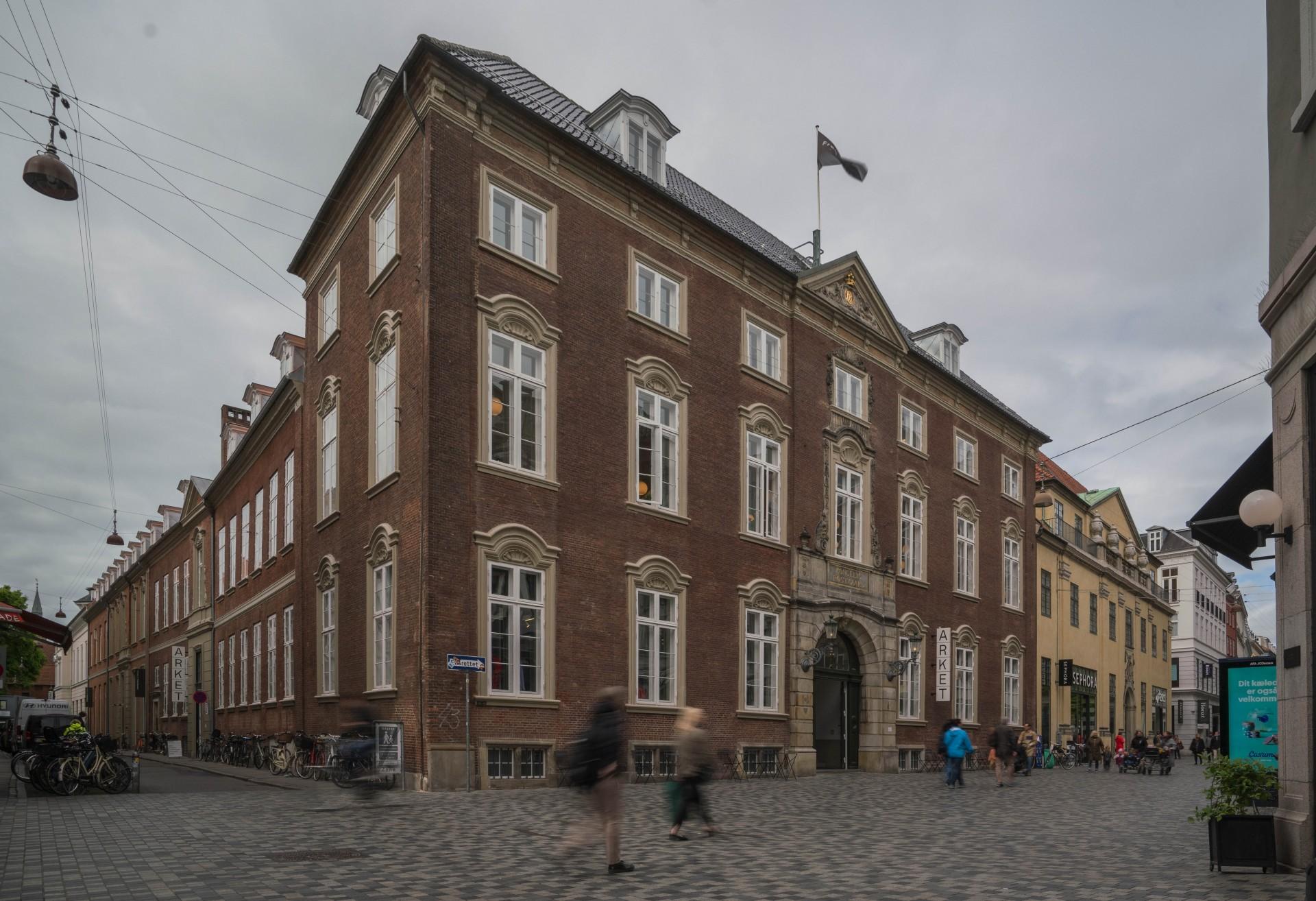 Postgården på Købmagergade, København. Foto: Carsten Ingemann.