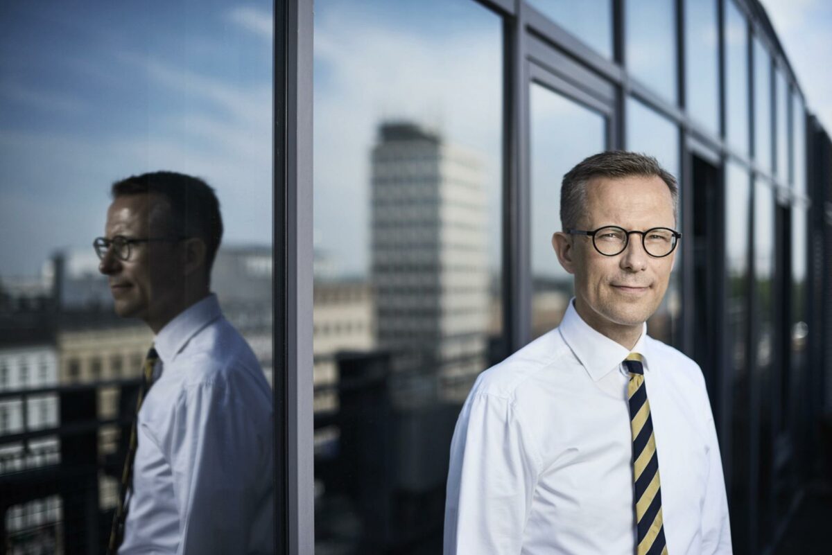 Lars Storr-Hansen, administrerende direktør i Dansk Byggeri, er især glad for den udvikling, han ser i Københavns Kommune. Foto: Ricky John Molloy.