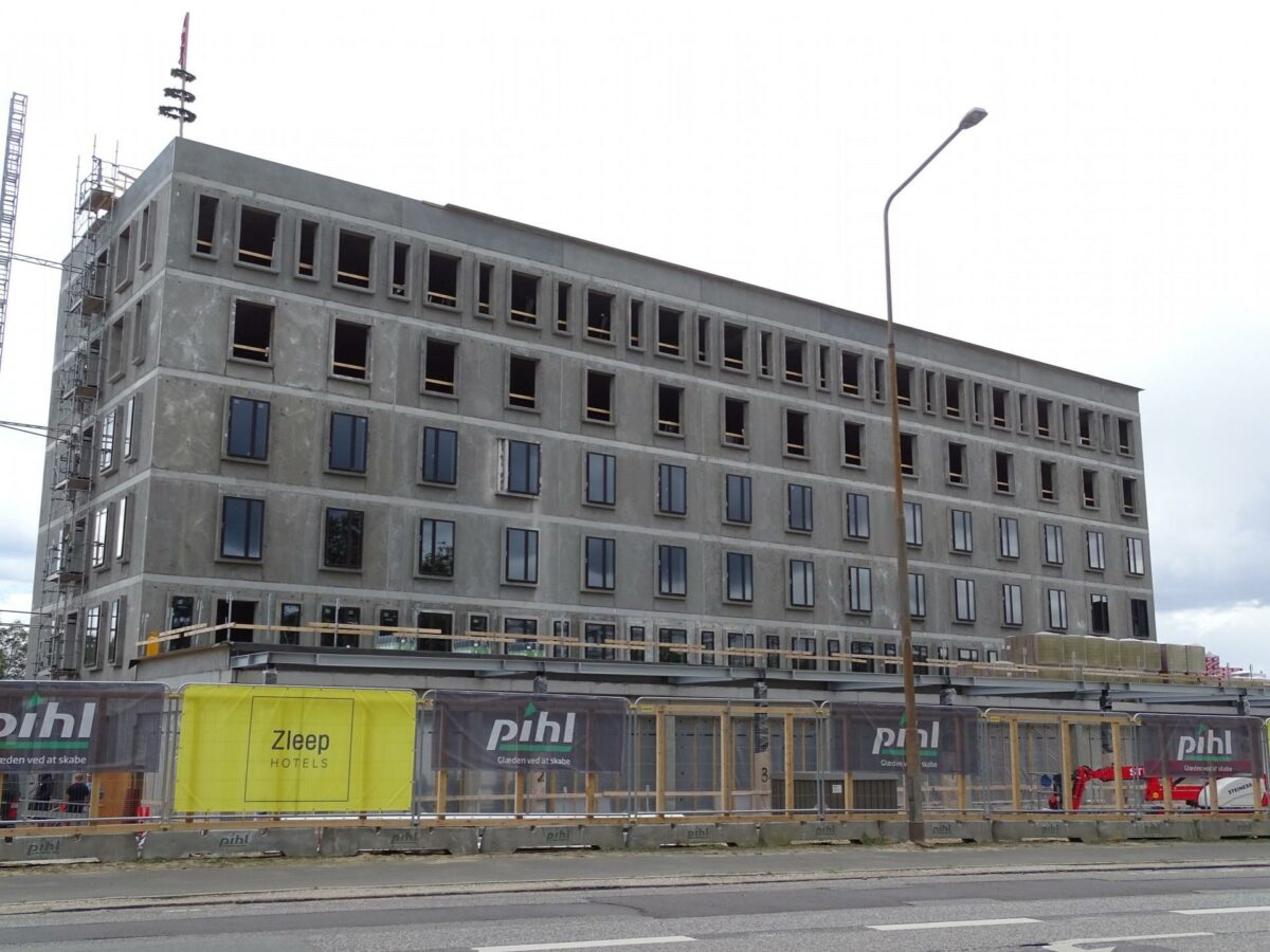 Hotellet i Lyngby er på 5.500 kvadratmeter.
