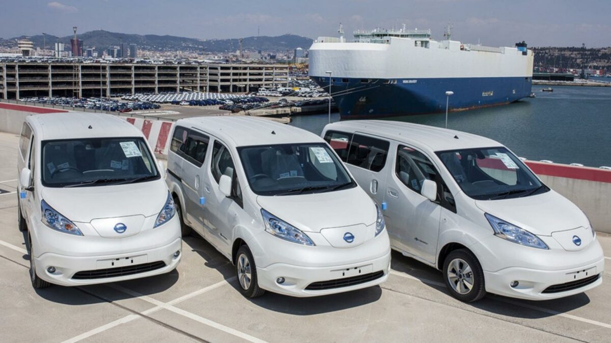 Nissan eNV200 sælges som både person- og varebil. Den er af samme størrelse som  Citroën Berlingo. Pressefoto: Nissan.