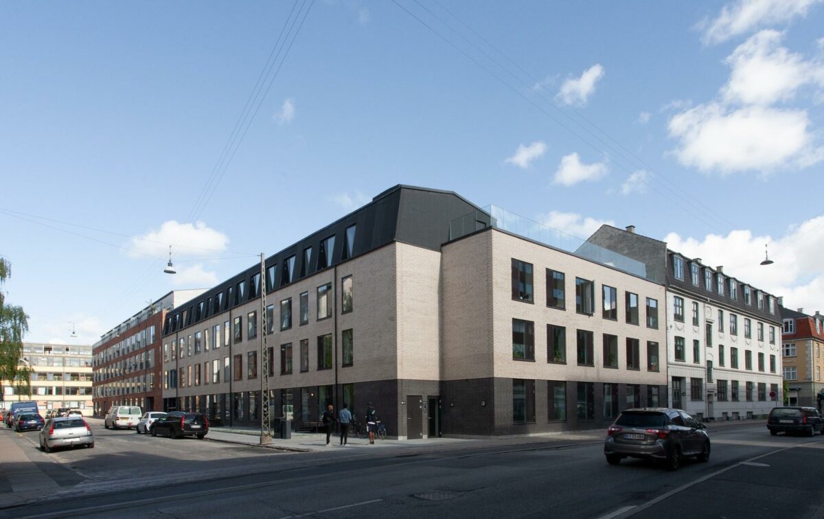 18 familieboliger i Københavns Nordvest-kvarter. Pressefoto: Sangberg / Henriette van Deurs.