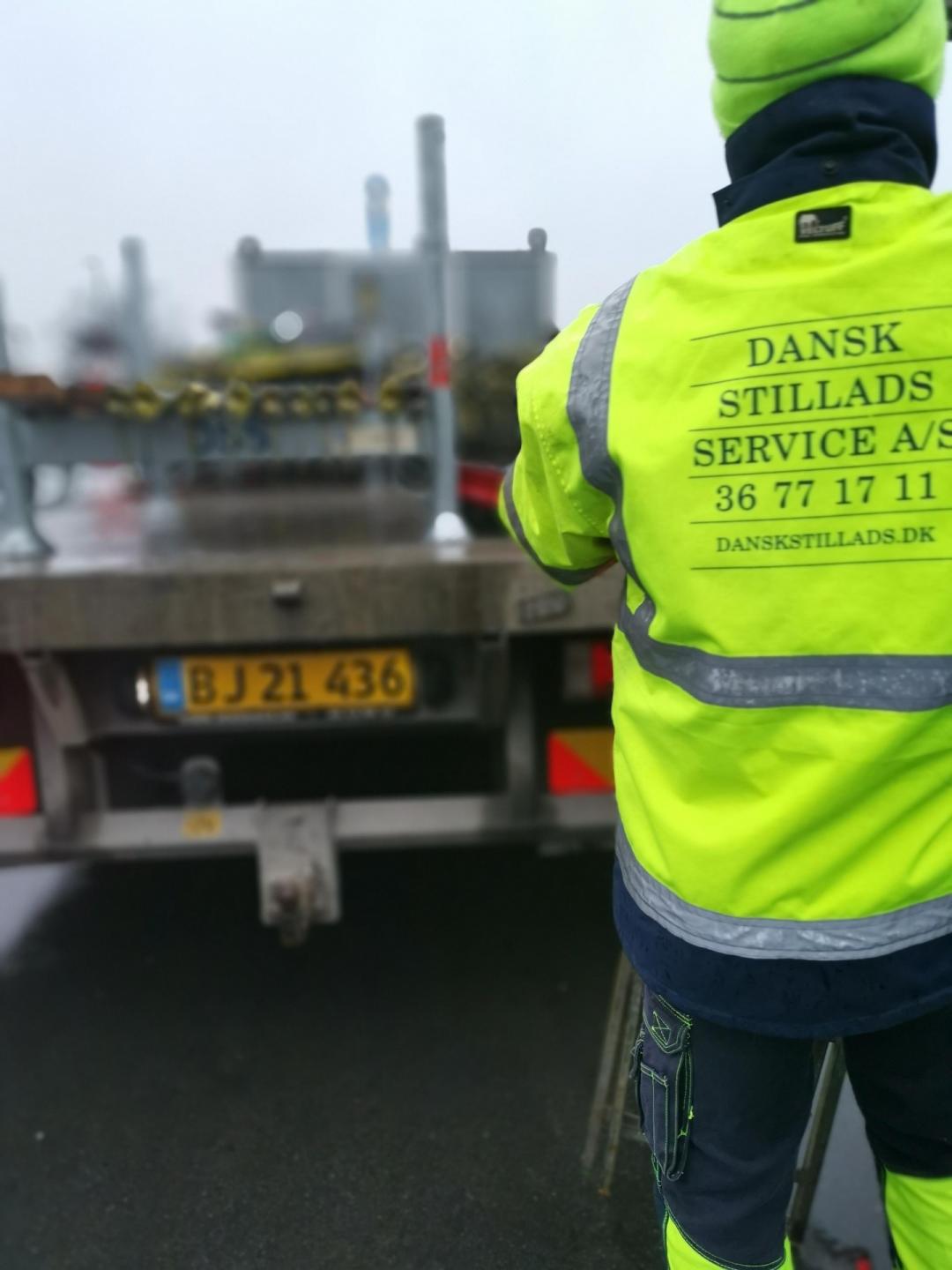 Det sjællandske firma Dansk Stillads Service A/S breder sig nemlig i Jylland. Foto: Dansk Stillads Service A/S.