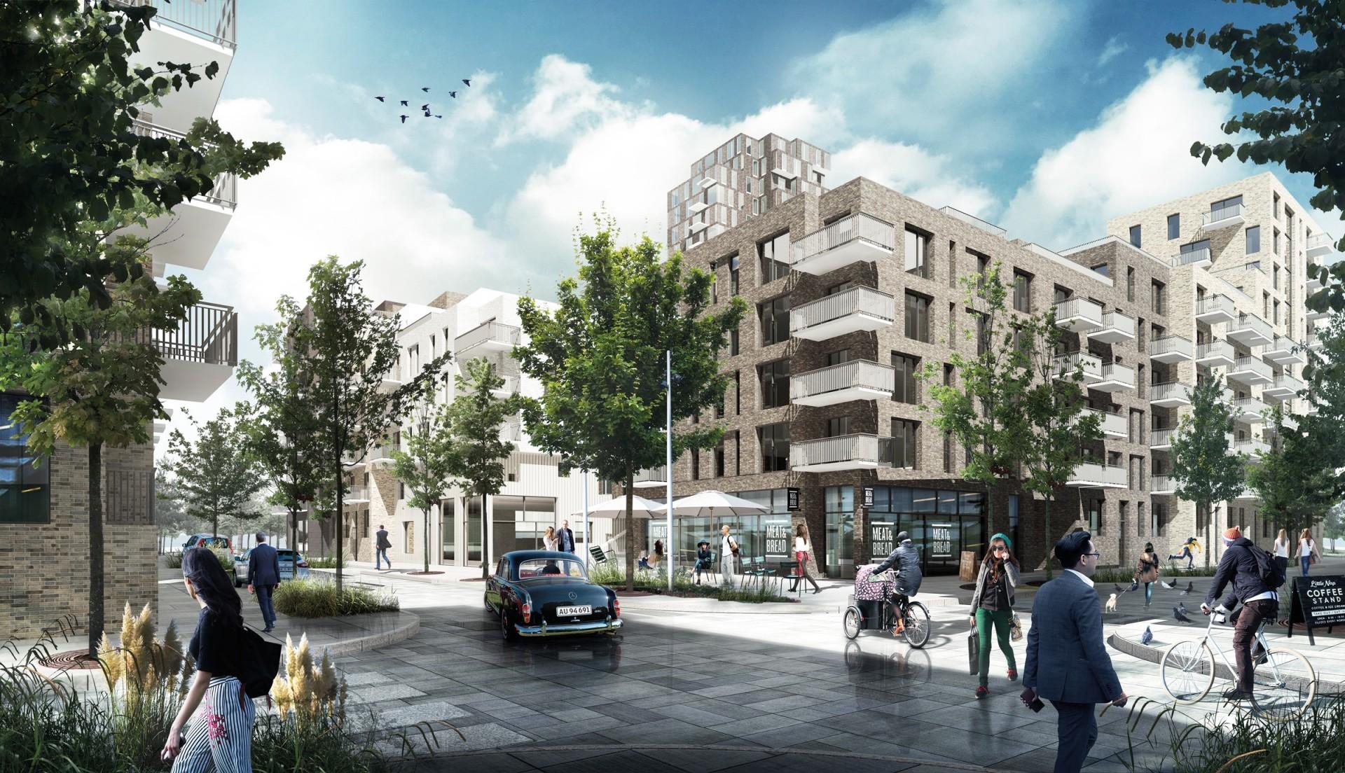 De russiske planer for byudvikling er store. I alt omfatter planerne 800 millioner kvadratmeter. Illustration: Juul | Frost Arkitekter.