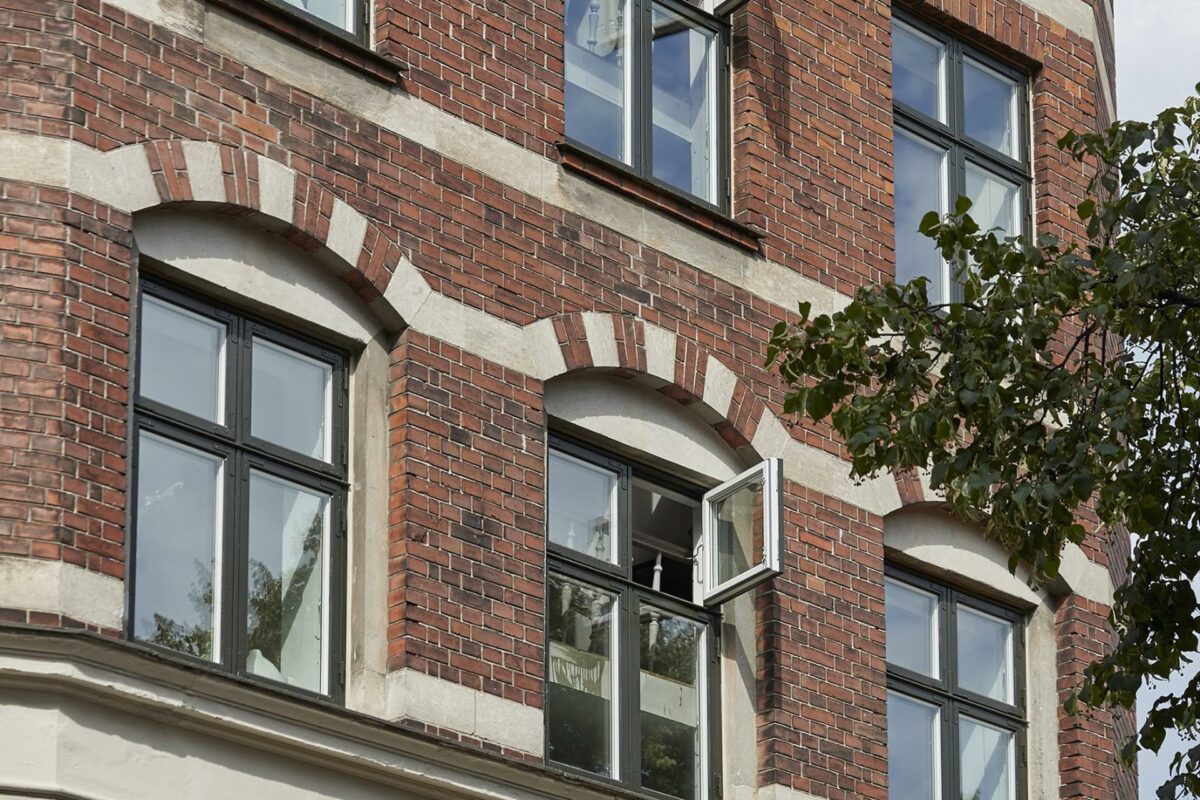 Renoveringen er foregået på Jagtvej. Pressefoto.