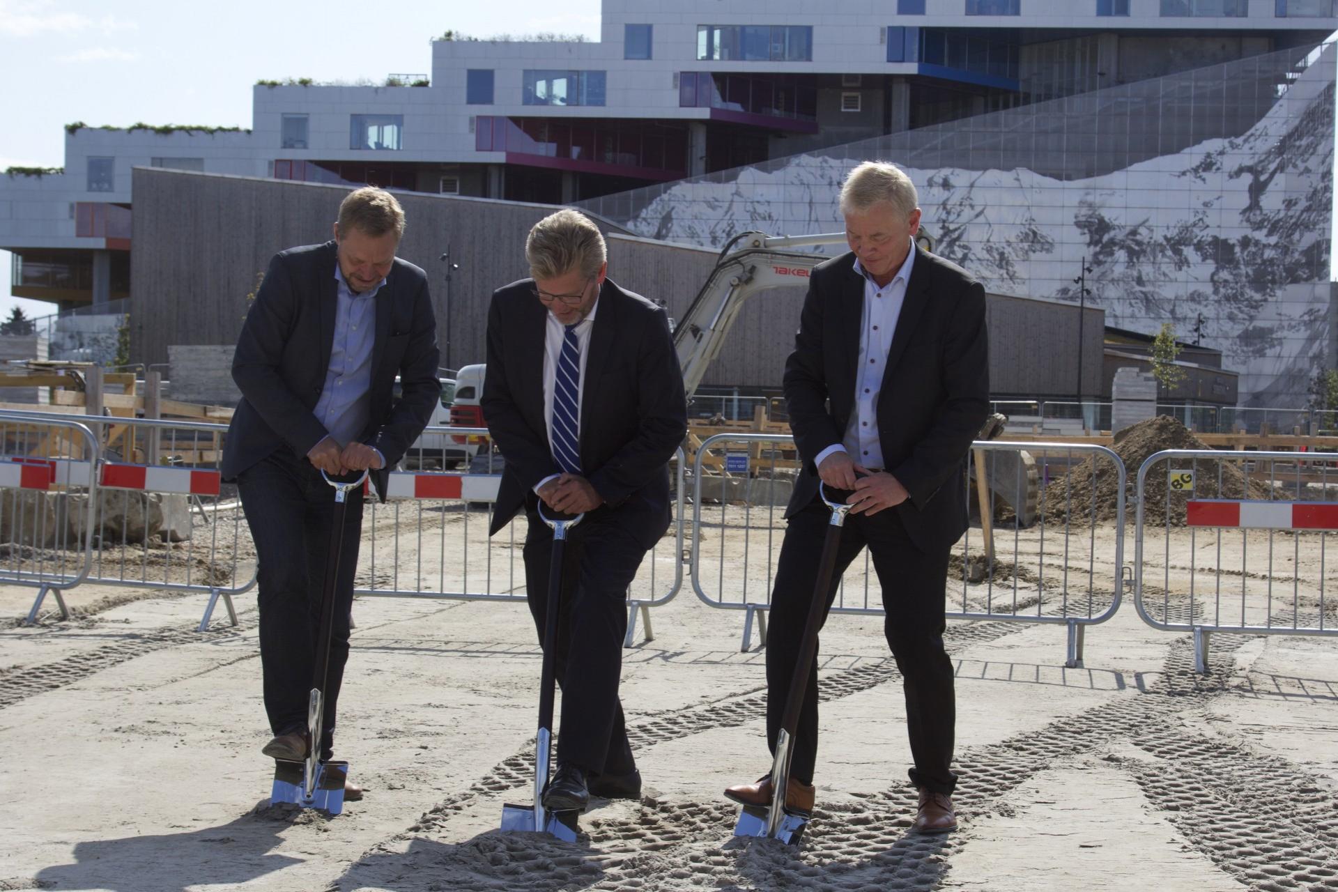 De tre er enige om, at København skal være for alle uanset indkomst. Foto: Louise Gregersen