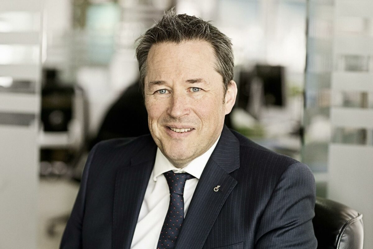 Richard Beard, global direktør for Rambølls byggeriforretning. Pressefoto.