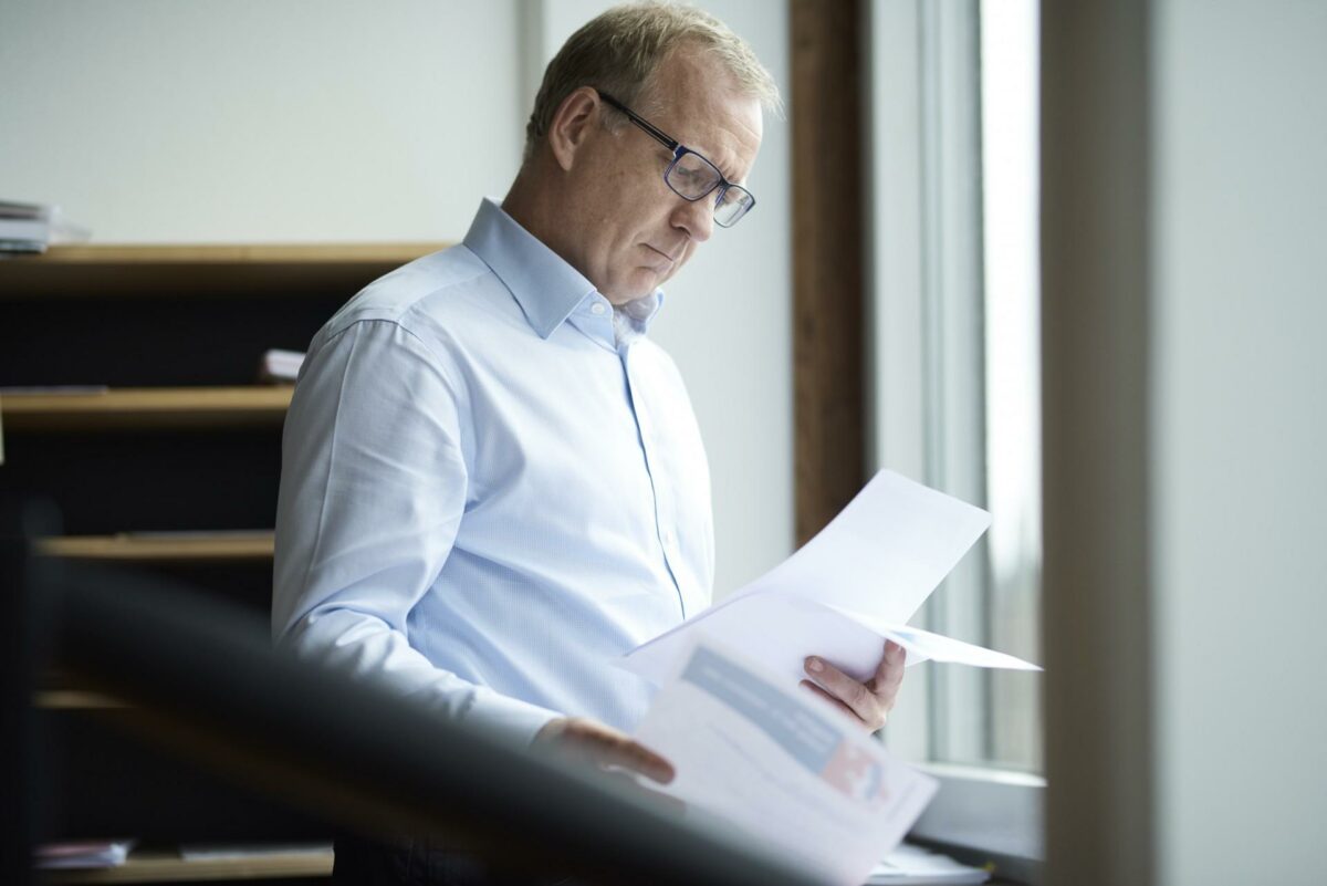 Erhvervspolitisk direktør Torben Liborius, Dansk Byggeri. Foto: Ricky John Molloy.