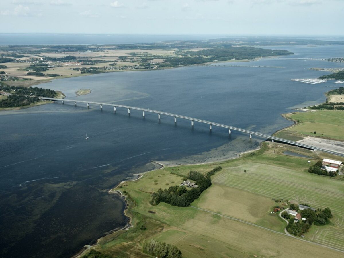 Broen åbner for trafik 30. september. Foto: Fjordforbindelsen Frederikssund.