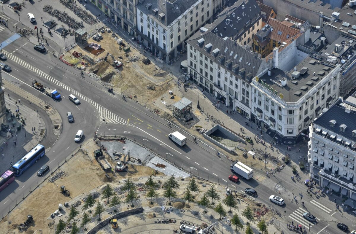 Tunnellen forbinder den gamle del af metroen med den nye Cityring. Pressefoto.