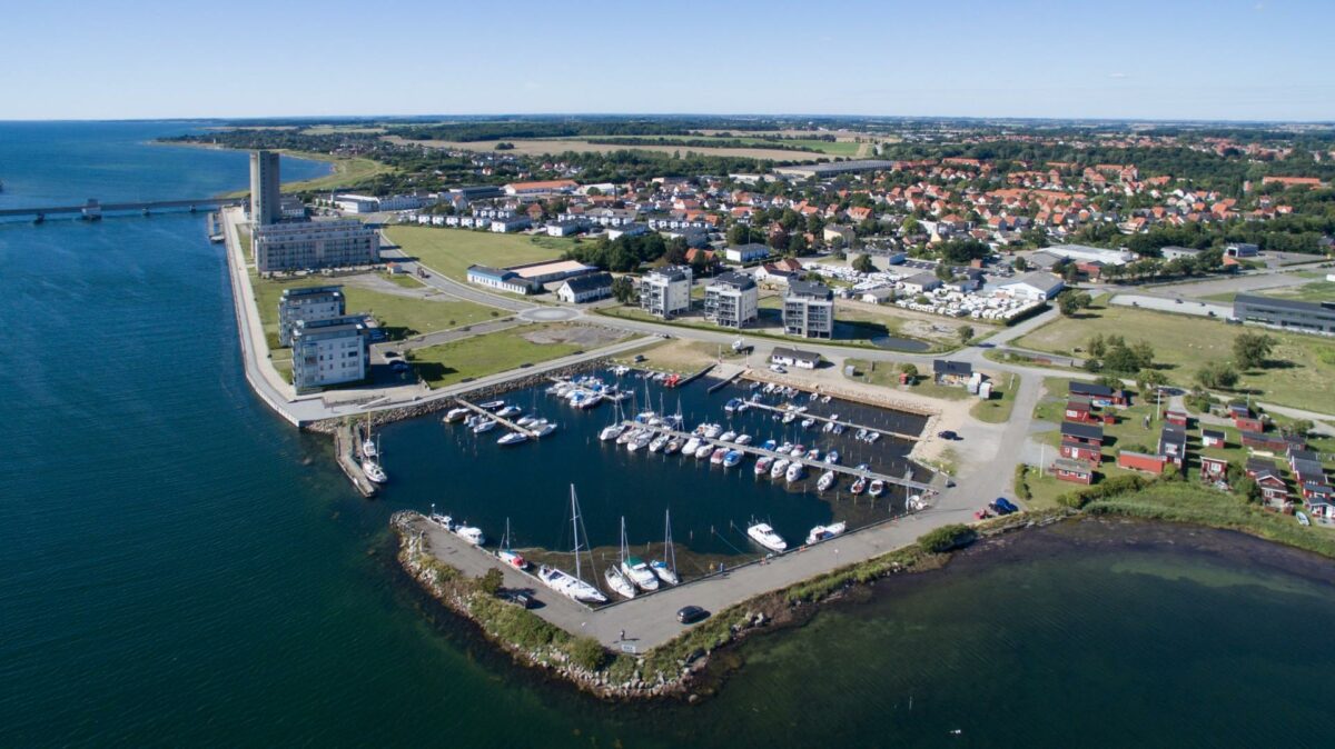 Et alment seniorbofællesskab og et alment familiebofællesskab ved Masnedsund Havn i Vordingborg med foreløbig cirka 40 boliger er under udvikling: Pressefoto: John Pedersen.