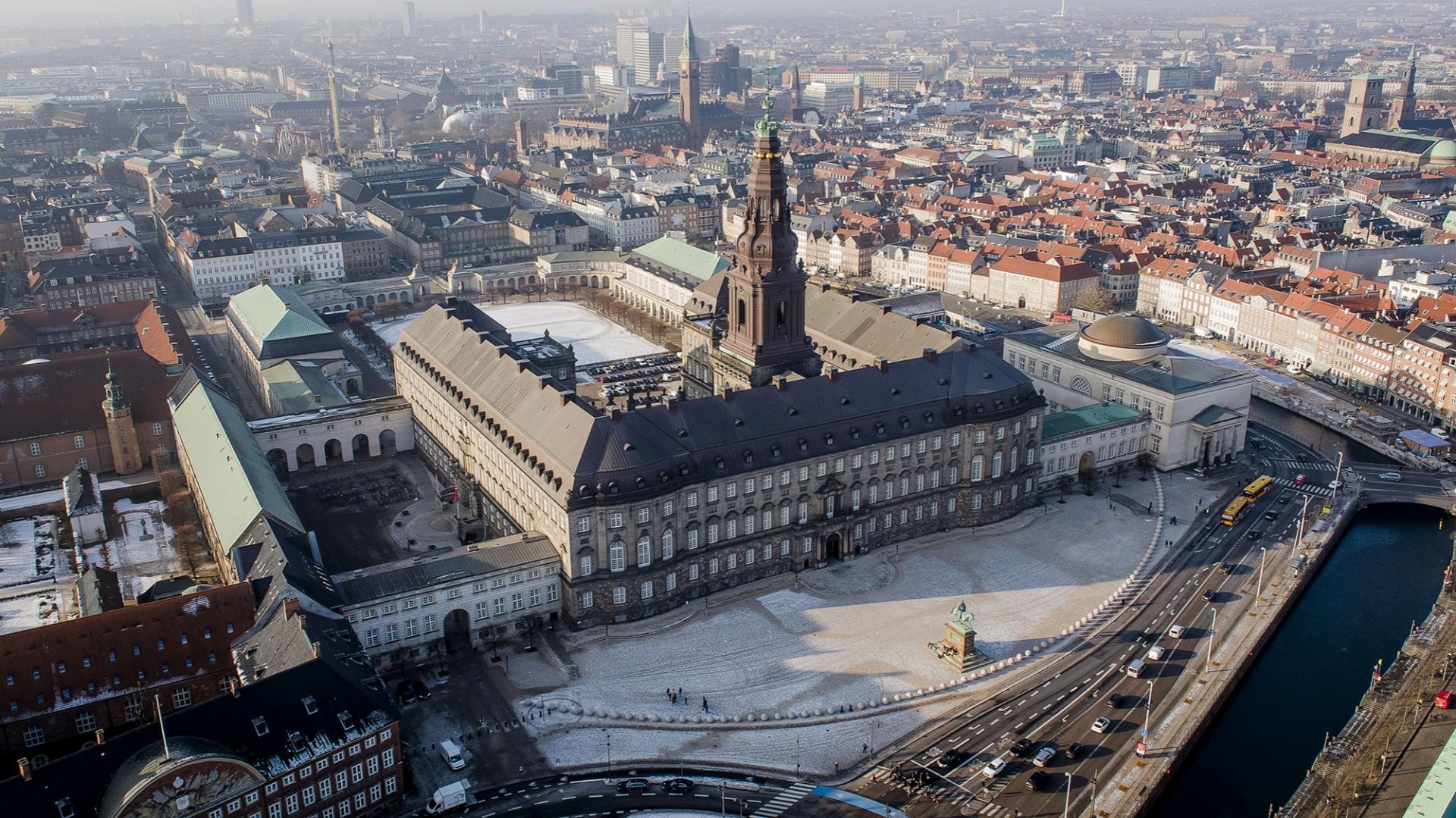 Christiansborg Områdesikring af GHB Landskabsarkitekter er finalist til Dansk Landskabspris 2019. Foto: Kulturministeriet.