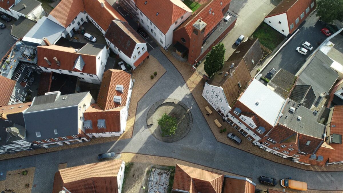 Søndertorv i Aabenraa. Pressefoto.