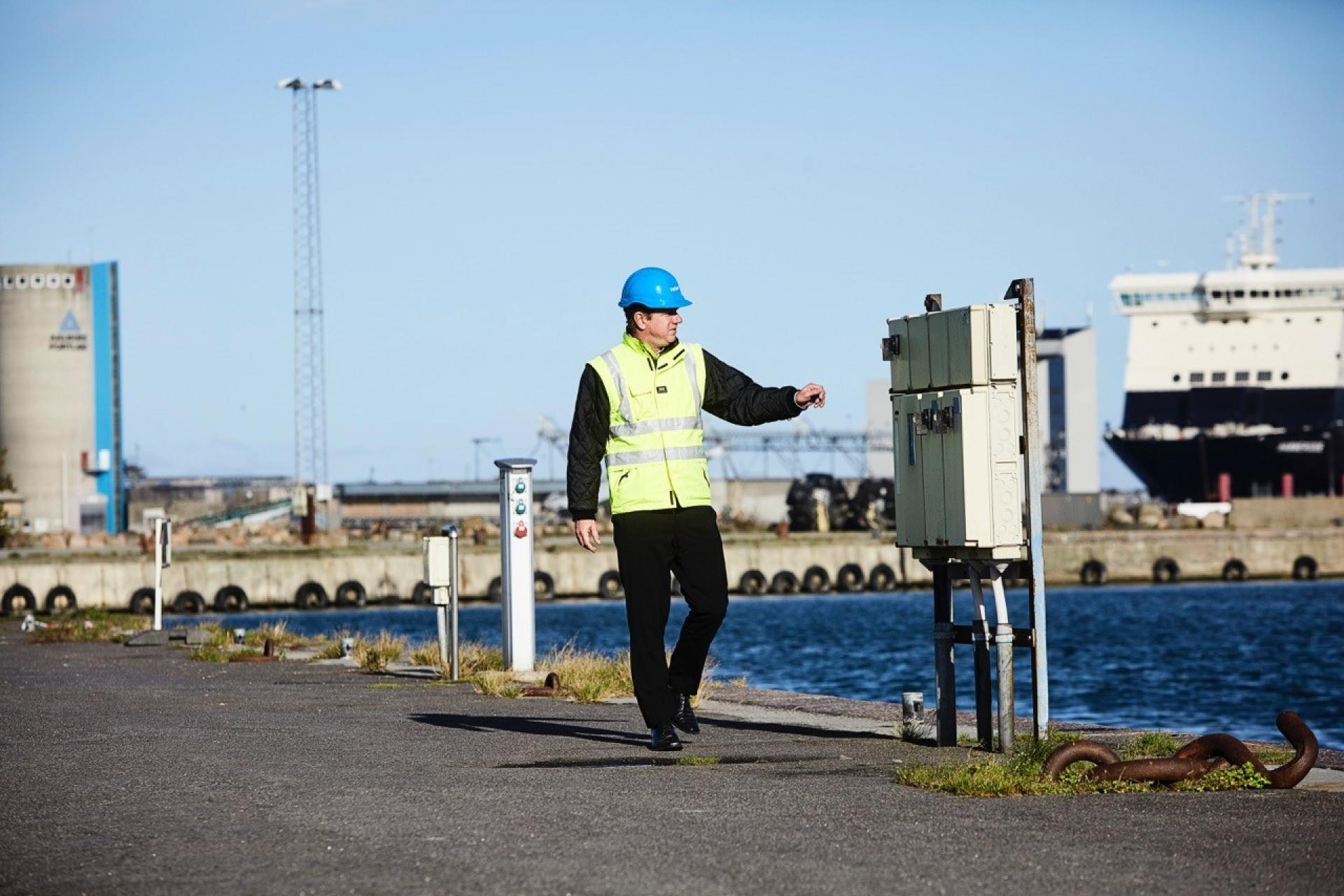 Thomas Bendtsen, CEO, Rønne Havn. Foto: Pelle Rink.