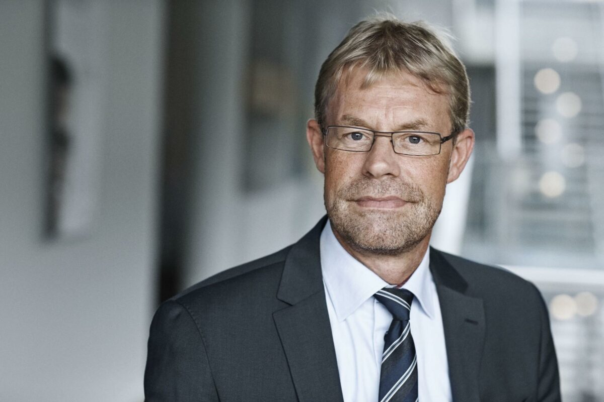 COWI's direktør Lars-Peter Søbye ser kæmpe potentiale i de to virksomheder, som COWI har været mentorer for under projektet Urbantech. Foto: COWI/pressefoto