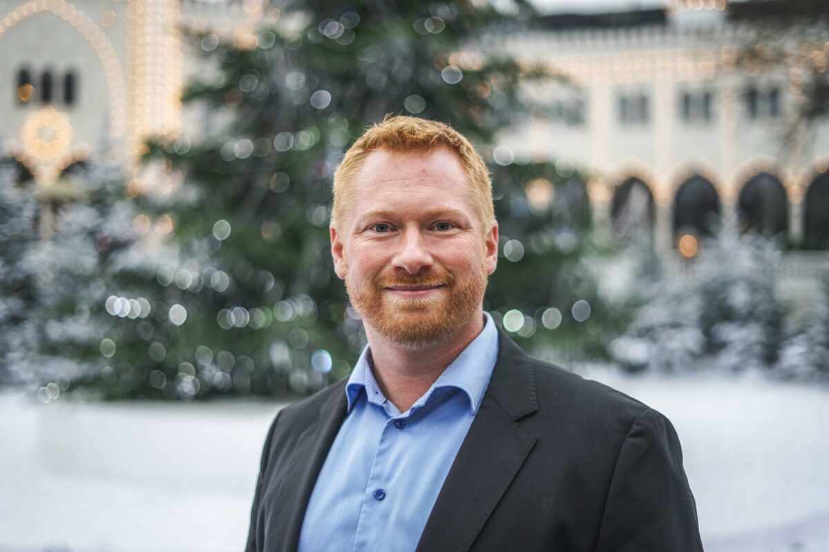 Tivoli har fået ny direktør til enhenden Byg. Hans hedder Christian Dahl Melchiorsen, er 37 år, uddannet ingeniør og har beskæftiget sig med byggeri de seneste 12 år. Foto: Christoffer Sandager.